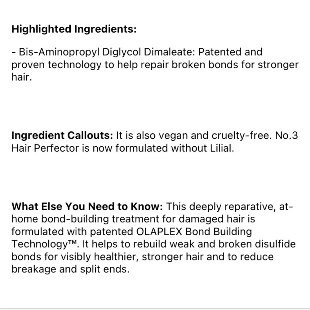 Olaplex No. 3 Hair Perfector